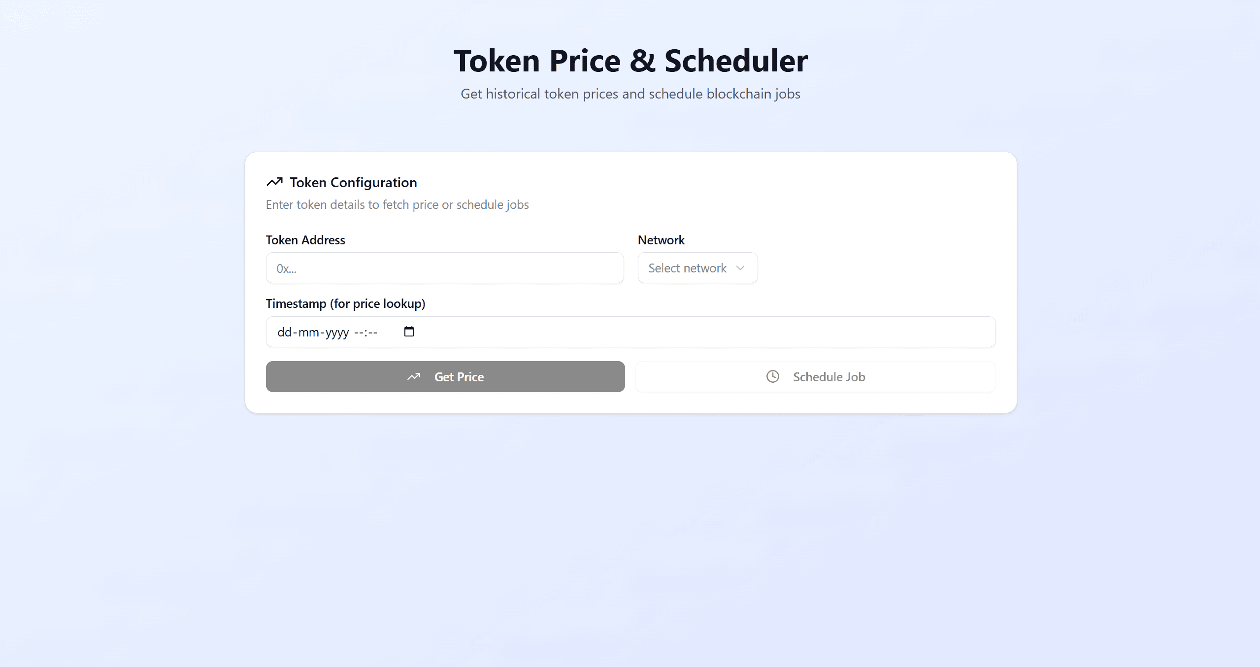 Historical Token Price Oracle